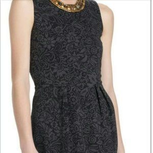 Anthropologie Bordeaux Dress